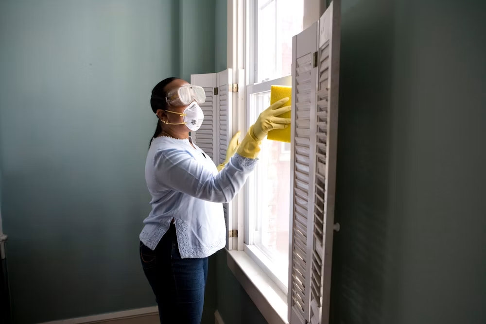 Safety professional conducting an accommodation inspection